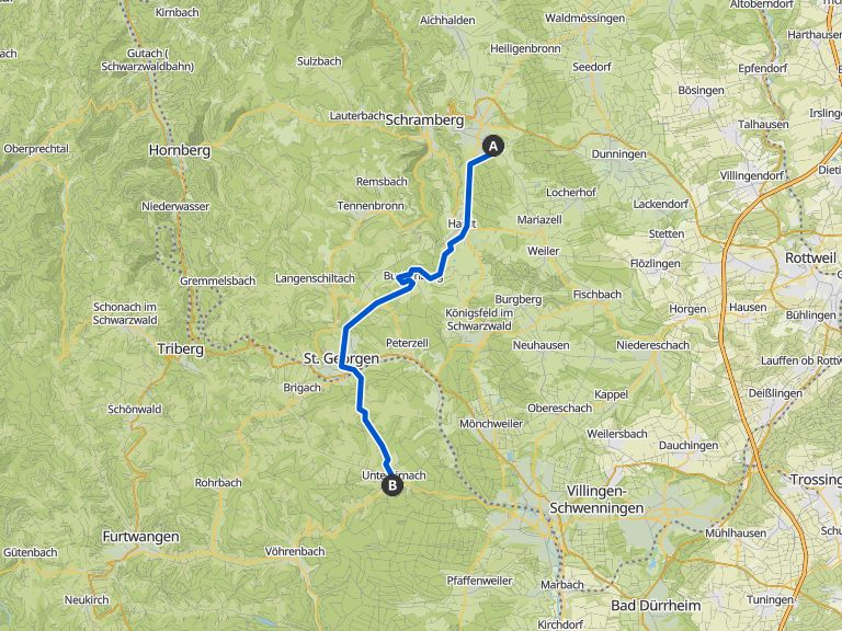 SchwarzwaldrandPilgerweg 2 hike Komoot